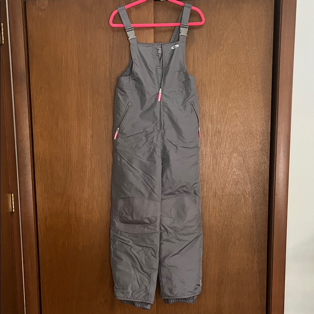 Champion Gray Kids bib snow pants